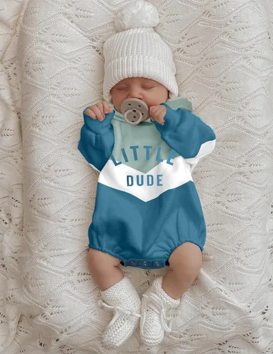 Miniatura 4 de Ropa para bebé niño, bloque de color, sudadera con capucha de gran tamaño, mameluco, pantalones largos, conjunto de trajes de otoño e invierno