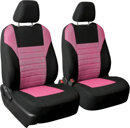 Miniatura 20 de FH Group Juego de fundas de asiento delantero de automóvil de malla de aire 3D premium, fundas de asiento compatibles con bolsa de aire, de ajuste