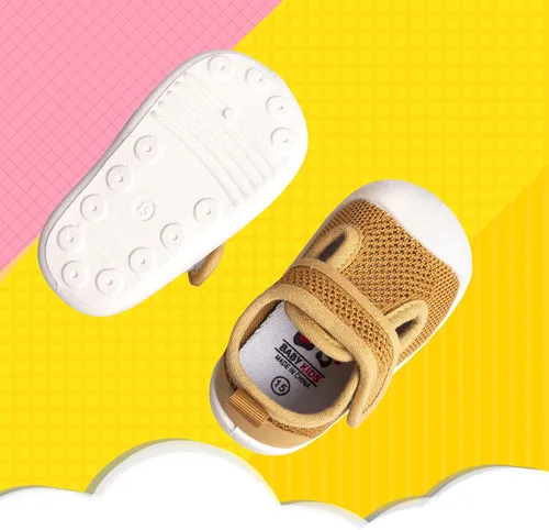 Miniatura 4 de Zapatos para bebés de 1 a 4 años, zapatos para niños pequeños, zapatos para niños y niñas, suela suave, tela de algodón antideslizante, malla
