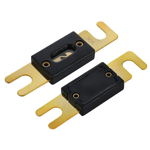 Miniatura 3 de VEXUNGA Fusible ANL de 30 A, fusibles de hoja en línea de 30 amperios de 32 V para inversor de audio de automóvil, estéreo automotriz