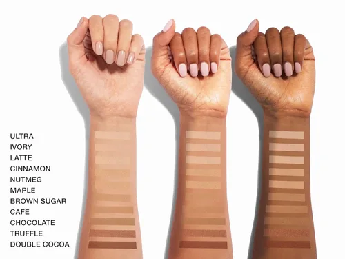 Miniatura 5 de bellapierre Base mineral compacta SPF 15, maquillaje natural vegano y libre de crueldad, base mate de cobertura completa, hipoalergénica, sin aceite