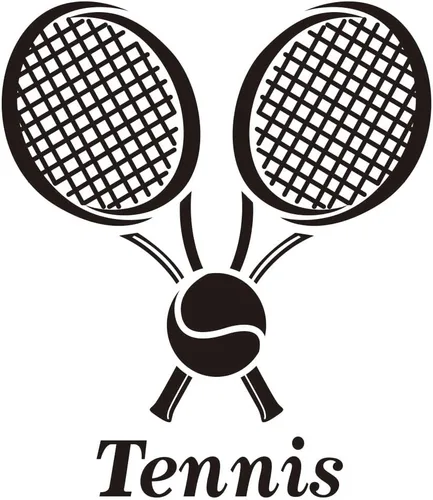 Adhesivo de pared para jugador de tenis, diseño moderno de silueta deportiva para adolescentes, atletas o fanáticos, decoración única de PVC para