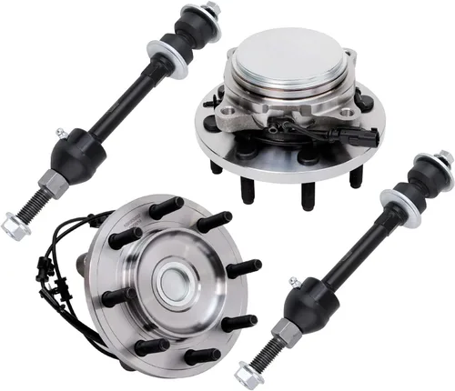 Miniatura 92 de Detroit Axle - Kit de nudillos de dirección delantera izquierda para Ford Edge Lincoln MKX 07-10, cojinete de rueda del lado del conductor, nudillo
