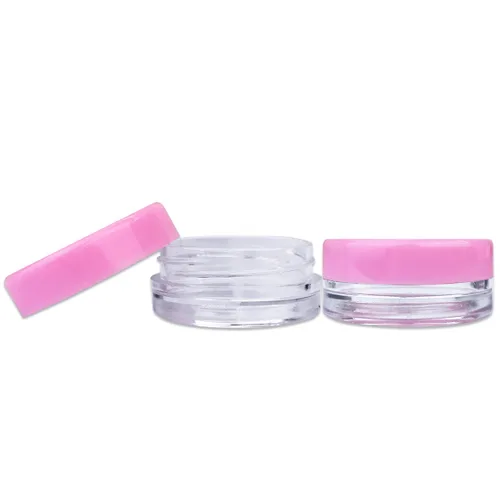 Miniatura 3 de Beauticom - Tarros redondos de 0.11 oz, 0.1 fl oz, con tapa de rosca para exfoliantes, aceites, tóner, ungüentos, cremas, lociones, muestras