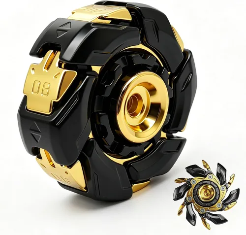Miniatura 12 de EDC Fidget Sliders - Juguetes de metal para adultos para TDAH y ansiedad, autismo, alivio del estrés, juguetes de clicker, color negro