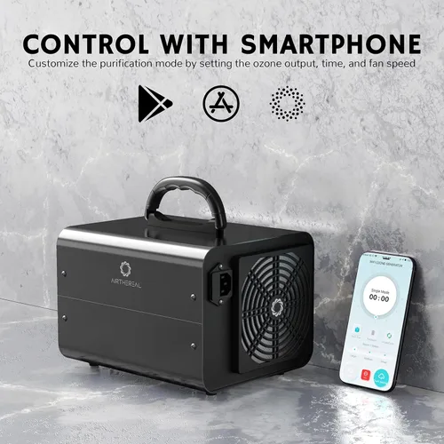 Miniatura 2 de Airthereal MA10K-PRO SMART WiFi Generador de Ozono - Ozonizador de Alta Capacidad de Producción de Ozono - Eliminador de Olores, Desodorante