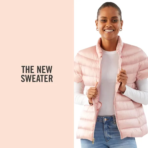 Miniatura 6 de Martha Stewart - Chaleco inflado de mujer - Chaqueta de plumón para mujer
