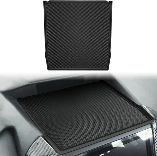 Miniatura 9 de Auovo Tapetes de Tablero Compatibles con Accesorios para Subaru Crosstrek 2012-2017 Forester 2014-2018 XV Impreza 2012-2016 Funda de Silicona
