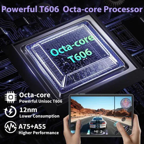 Miniatura 4 de Tablet Android 15 2026 con teclado - 26GB+256GB+2TB Expand, Octa-Core, Gemini AI, 2.4G/5G Wifi, 8000mAh, Widevine L1, cámara dual, tabletas 2 en 1