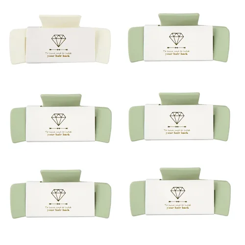 Miniatura 12 de 8 piezas de regalos de propuesta para dama de honor, juego de 8 pinzas de cabello de 10.4 cm cuadrados para despedida de soltera, ideas de regalo