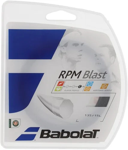 Miniatura 3 de Babolat RPM Blast 0.60 oz/1.25 - Cuerda de tenis (600 pies/656.2 ft)