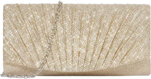 Bolso de noche para mujer, bolso cruzado brillante para boda, fiesta formal, cóctel, baile de graduación