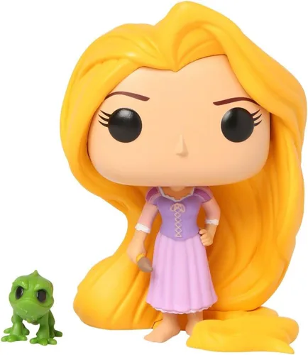 Miniatura 6 de POP Funko Disney Princess: Tangled - Figura de vinilo de Rapunzel & Pascal (con funda protectora de caja compatible), multicolor, 3.75 pulgadas