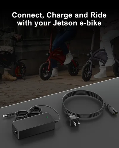 Miniatura 2 de WUKUR Cargador de 42 V compatible con Jetson Electric Bike Charger para Jetson Bolt/Bolt Pro/Adventure/Metro/Journey/LX10/Atlas/J5/J8 JY-420150