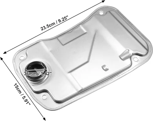 Miniatura 4 de X AUTOHAUX 1 juego de filtro de transmisión automática filtro de aceite filtro de aceite con junta 35330-60050 35168-60010 044-0345 para Toyota