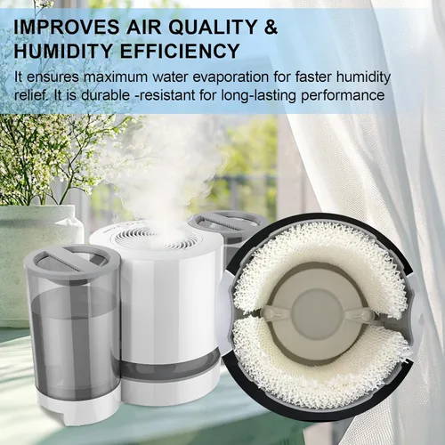 Miniatura 6 de EAORBD MD1-0034 - Filtros de repuesto para humidificador evaporativo Vornado Evap40, Evap2, EV3, EV100, EV200, EVDC300, EVDC500, EVDC505
