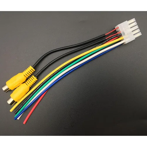 Miniatura 5 de LIZAPUS Arnés de cables dual TBX10A de 10 pines con conector RCA MXD337BT, MCD237BT, MCP1337BT, AMCP425BT
