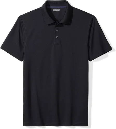 Tienda Essentials - Camiseta de golf tipo polo entallada y de secado rápido para hombre