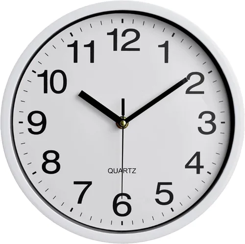 Miniatura 10 de Large Wall Clock, 10 Inch Silent Non-Ticking Quartz Battery Operated Black Wall Clock,Classic Round Living Room Clocks Wall for Kitchen Office Home