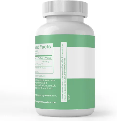 Miniatura 3 de Pure Original Ingredients Óxido de magnesio, (100 cápsulas) siempre puro, sin aditivos ni rellenos, verificado por laboratorio