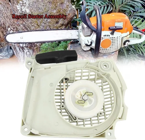 Miniatura 3 de 1141 080 2100 Conjunto de arranque de retroceso para motosierras Stihl MS261 MS271 MS291, sustituye a 1141 080 2104