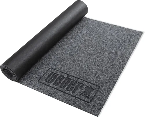 Weber Alfombrilla de protección de suelo XL – Alfombrilla extra grande para parrilla que protege superficies de patio y terraza, resistente al calor