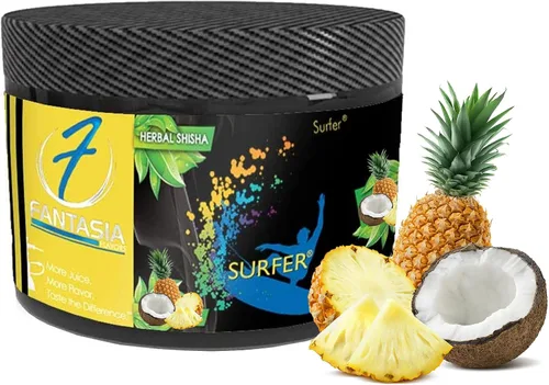 Miniatura 27 de Fantasia Cachimba sin nicotina, sabor a cachimba shisha, lata de 8.82 oz, sin tabaco, sin nicotina, neblina púrpura (uva real)