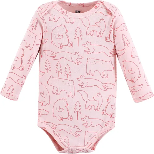 Miniatura 5 de Hudson Baby baby-girls Cotton Long-sleeve Bodysuits
