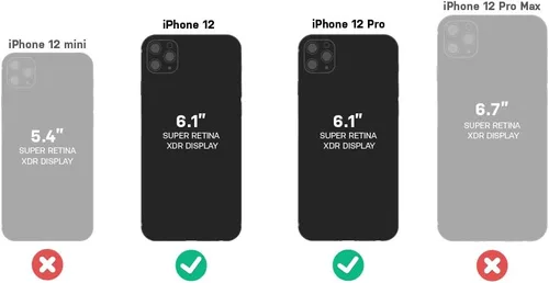 Miniatura 6 de OtterBox Funda para iPhone 12 y iPhone 12 Pro Defender Series - Realtree Edge (negro/gráfico Realtree Edge), resistente y duradera, con protección