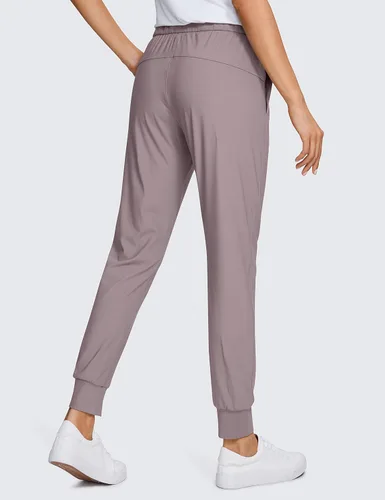 Miniatura 2 de CRZ YOGA - Pantalones deportivos elásticos de 4 vías para mujer de 27 pulgadas, pantalones deportivos para correr, viajes, descanso, pantalones
