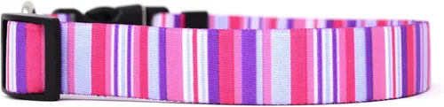 Miniatura 18 de Yellow Dog Design Collar de perro con rayas navideñas, tamaño grande, 1 pulgada de ancho