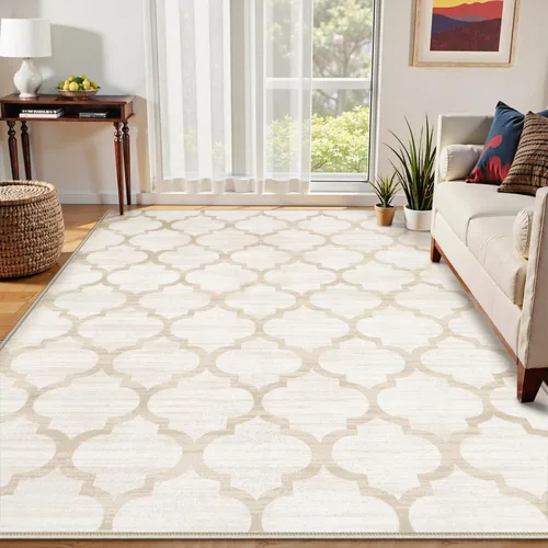 Miniatura 15 de Lahome Alfombra marroquí para pasillo – Alfombra antideslizante lavable de 2 x 6 pies con parte trasera de goma, suave y no desprende pelo, alfombra