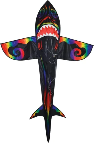 Miniatura 12 de in The Breeze 3D Shark Kite - Single Line - Easy-Flying - Includes Kite Line and Bag