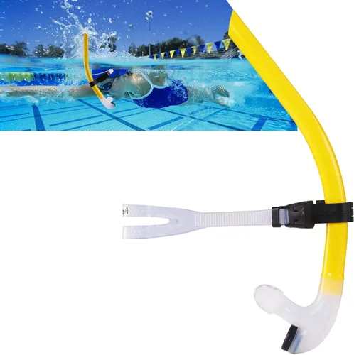 Esnórquel de natación para natación de brazadas, equipo de esnórquel para nadadores adultos para entrenamiento de esnórquel en piscina y aguas F-3ª