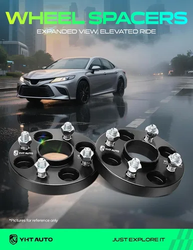 Miniatura 2 de YHTAUTO Espaciadores de rueda centrados de buje de 4 x 100 de 0.78 pulgadas compatibles con modelos Honda, Acura, Kia, Mini, Mitsubishi