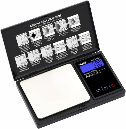 Báscula digital de bolsillo de la serie, 21.16 oz x 0.00 oz, báscula digital de gramos a pequeña escala de alimentos, báscula de joyería, báscula de