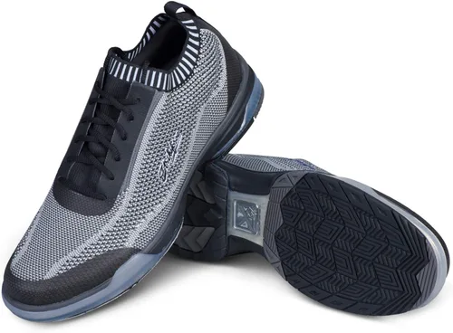 Miniatura 7 de KR Strikeforce Aviator Grey - Zapatos de bolos para hombre con tecnología FlexSlide