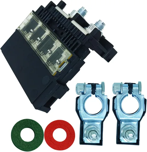 24380-79915 2438079915 Fusible de Batería Fuselink Fusible 24340-7F000, tuercas de terminal positivo de batería, compatible con Nissan 350Z