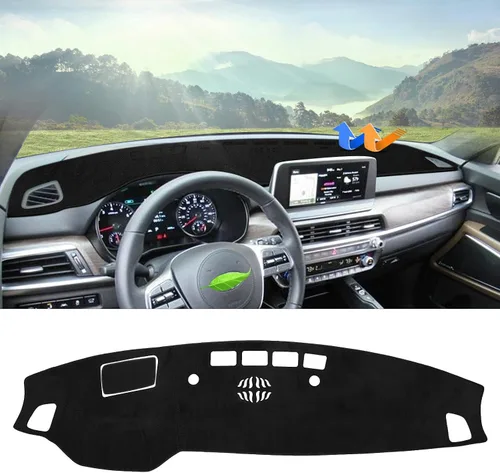 Miniatura 11 de Autorder Cubierta de salpicadero para Hyundai Sonata 2006 2007 2008 Accesorios Cubierta de tablero Actualización de franela Dash Mat Parasol