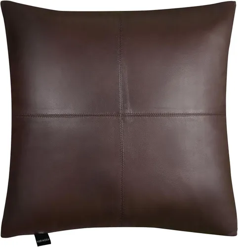 Miniatura 14 de Funda de almohada de piel de cordero – Funda de cojín decorativa para sofá – Fundas para sala de estar y dormitorio, 22 x 22 pulgadas – Paquete de 2