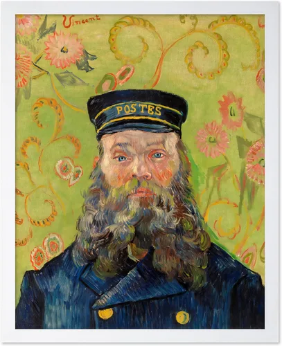 Miniatura 31 de Poster Master Póster clásico de Van Gogh, impresión impresionista vintage, regalo para artista, pintor, autorretrato, sombrero de paja, dibujo