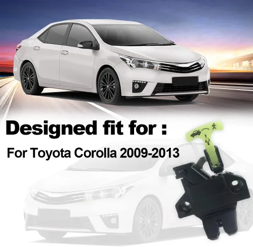 Miniatura 6 de Actuador de bloqueo del pestillo del maletero, reemplazo para Toyota Corolla 2009-2013, reemplaza a OE: 64600-02040 6460002040