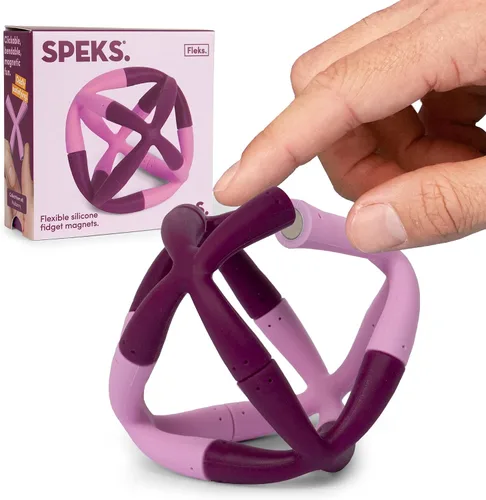 Miniatura 6 de Speks Fleks - Juguete magnético de silicona flexible, divertido juguete de escritorio para adultos y adolescentes a partir de 14 años, artilugio
