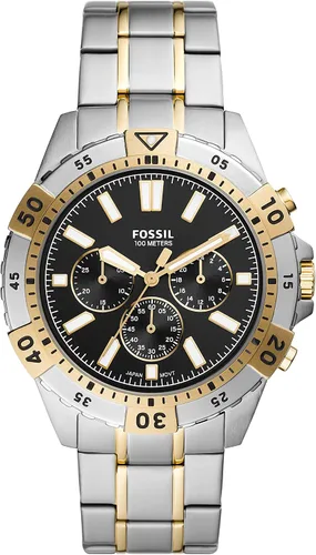 Fossil Reloj cronógrafo de cuarzo de acero inoxidable Garrett para hombre 1732in Garrett FS5625