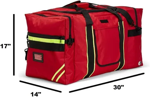 Miniatura 2 de TheFireStore TFS - Bolsa de equipo de bomberos jumbo, color rojo