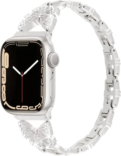 Miniatura 11 de YGTIECS Compatible con correas de Apple Watch para mujeres de 1.654 pulgadas (1.654 pulgadas), 1.614 pulgadas, 1.575 pulgadas, 1.496 pulgadas, 1.496