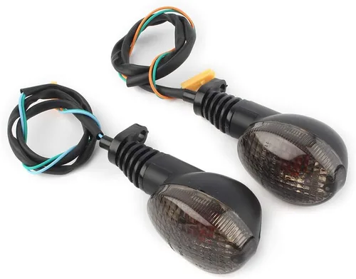 Miniatura 5 de 1 par de luces LED intermitentes para motocicleta KAWASAKI NINJA 250R 2008-2012 / KLX 250SF 2009-2010 / KLX250S 2009-2014 / VN 650 Vulcan S