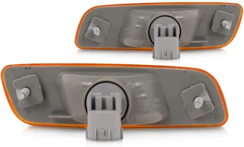 Miniatura 2 de KarParts360 Para 2004 2005 2006 Scion xA Conjunto de luz de marcador lateral par lado conductor y pasajero lado con bombillas para LX2550103 Lado