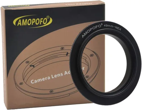 Miniatura 21 de Anillo adaptador de montaje inverso macro rosca de filtro de 1.929 in, y para cámaras DSLR Nikon D7500 D7100 D7000 D5600 D5200, D5500, D750, D810