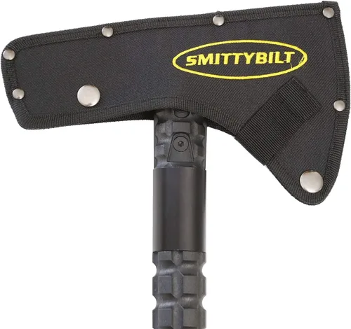 Miniatura 3 de SmittyBilt Hacha de rastro con funda de hoja - SB2828